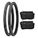 Par Pneu 26 x 1.95 Levorin Praieiro + 2 Câmara de ar Pirelli PRETO