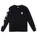 Camiseta Masculina New Era Manga Longa MLB New York Yankees Core PRETO