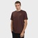 Camiseta Unissex Baw Baw Logo MARROM