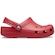 Chinelo Infantil Crocs Classic Clog Varsity VERMELHO