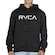 Blusão de Moletom Masculino RVCA Canguru Big RVCA 380G PS PRETO