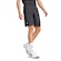 Shorts adidas Club 3 Listras 7" Masculino PRETO/BRANCO