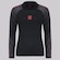 Blusa Flamengo Laçado Manga Longa Feminina PRETO