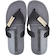 Chinelo Danper Premier Estampa com Dedo Masculino CINZA/PRETO