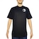 Camiseta Town&Country Skate Oversized Light Dragon PRETO