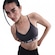 Top Fitness Nike Indy - Feminino PRETO/BRANCO
