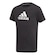 Camiseta Infantil Adidas Logo PRETO/BRANCO
