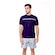 Camiseta Masculina Speedo Speed Lines AZUL ESCURO