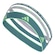 Kit 3 Faixas de Cabeça adidas Multiple Width Training VERDE