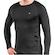 Camiseta Térmica Masculina Poker Manga Longa Skin Basic 4 PRETO