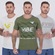 Kit 3 Camisetas Vibe Masculina VERDE