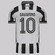 Camisa do Botafogo Reebok I 2025 10 Savarino Masculina BRANCO
