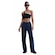 Calça Nike Sportswear Stripe Feminina AZUL