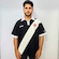 Camisa Vasco Da Gama Polo Oversized Approve Faixa Masculina PRETO/BRANCO