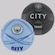 Bola de Campo Manchester City com 2 Bolas AZUL
