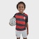 Kit Infantil do Flamengo Braziline Mini Craque PRETO/VERMELHO