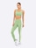 Calça Legging Feminina Manly Recortes VERDE CLARO