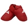 Protetor de Pé para Caneleira adidas Karate WKF VERMELHO