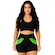 Short Feminino Frishop Zero Transparência VERDE
