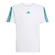 Camiseta Infantil Adidas 3 Listras BRANCO/VERDE