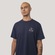Camiseta Regular MCD Espada 3d Peito Masculino AZUL ESCURO