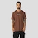 Camiseta Lost Conffin Surf Masculino MARROM