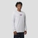 Camiseta Manga Longa Lost Plastisol Masculino BRANCO