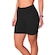 Short Selene sem Costura Canelado Feminino PRETO