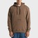 Blusão de Moletom Masculino Volcom com Capuz Canguru Signature MARROM