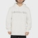 Blusão de Moletom Masculino Quiksilver com Capuz Emb Type Hoodie BRANCO