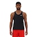 Camiseta Regata Masculina New Balance Sport Essentials PRETO/CINZA