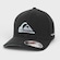 Boné Quiksilver Gradient Logo Signature PRETO