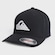 Boné Quiksilver Textured High Logo PRETO