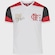 Camisa Flamengo Zico Retrô Masculino BRANCO/VERMELHO