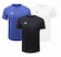 Kit Camiseta Masculina Topper Classic New - 3 Unidades PRETO/BRANCO