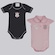 Body Corinthians FutFanatics - 2 Unidades - Infantil PRETO