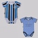 Body Grêmio FutFanatics - 2 Unidades - Infantil PRETO