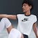 Camiseta Nike Sportswear Vintage Run Feminina BRANCO/PRETO