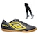 Chuteira Futsal Adulto Umbro Fast Ii + 1 Meião PRETO/AMARELO