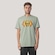 Camiseta Regular MCD Caveira Metamorfose Masculino VERDE