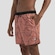 Shorts de Elástico Lost Barded Wire Masculina CORAL