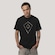 Camiseta Regular MCD Pipa Espada Desgaste Masculino PRETO
