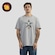 Camiseta Lost Hot Rod Masculino CINZA MESCLA