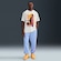 Camiseta Nike M90 DNA Masculina BRANCO/AMARELO