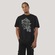 Camiseta Regular MCD Caveira Caligrafitti Masculino PRETO
