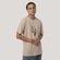 Camiseta Regular MCD Espada Fogo Negro Masculino BEGE