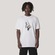 Camiseta Regular MCD Espada Fogo Negro Masculino BRANCO