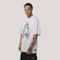 Camiseta BoxFit MCD Santa Masculino BRANCO