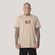 Camiseta Regular MCD Fogo Masculino BEGE