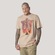 Camiseta Regular MCD Esqueleto Raio X Masculino BEGE